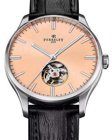 Perrelet Weekend 3 Hands Open Heart Watch