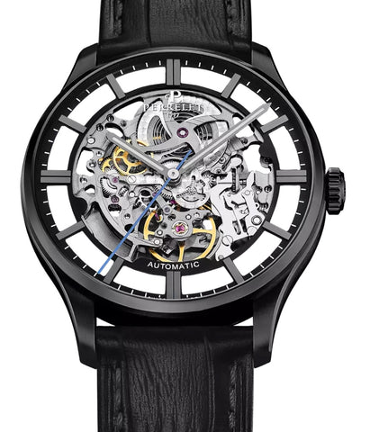 Perrelet Weekend Skeleton 3 Hands Watch
