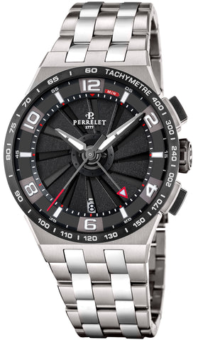 Perrelet Watch Turbine Chrono NEO Grey A4072/3