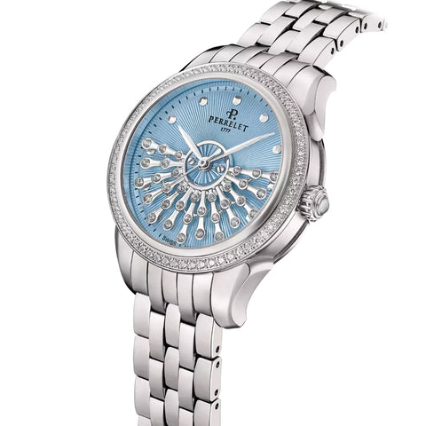 Perrelet Josephine Bleu de Saxe Diamond Watch