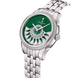 Perrelet Cleopatra Plume de Paon Diamond Watch