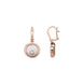 Chopard Happy Spirit 18ct Rose & White Gold 0.19ct Diamond Earrings