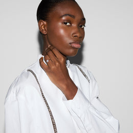 Gucci Flora 18ct White Gold Diamond Ring D