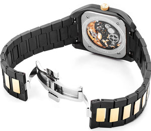 Roamer Mechano Black Skeleton Watch