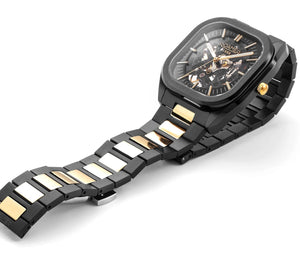 Roamer Mechano Black Skeleton Watch