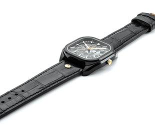 Roamer Mechano Black Skeleton Watch