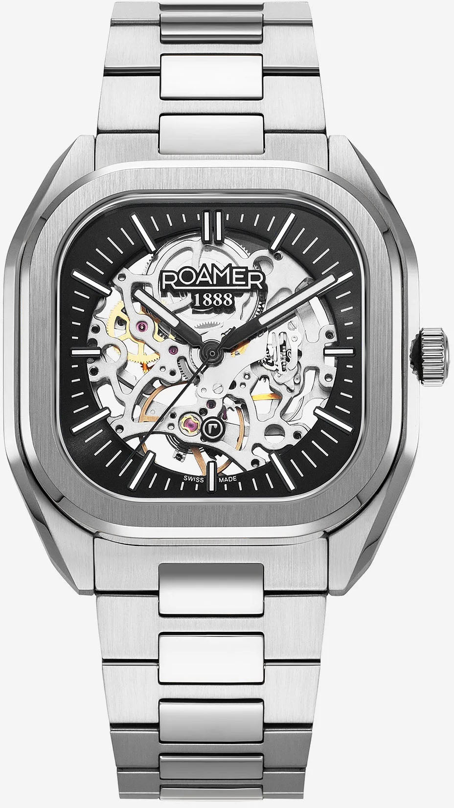 Roamer Mechano Black Skeleton Watch 985986 41 85 20 Watch | Jura