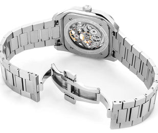 Roamer Mechano Blue Skeleton Watch