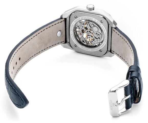 Roamer Mechano Blue Skeleton Watch