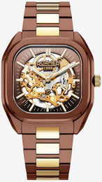 Roamer Watch Mechano Brown Skeleton 985986 43 65 20