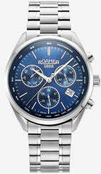 Roamer Watch Pro Chrono Blue 993819 41 45 20