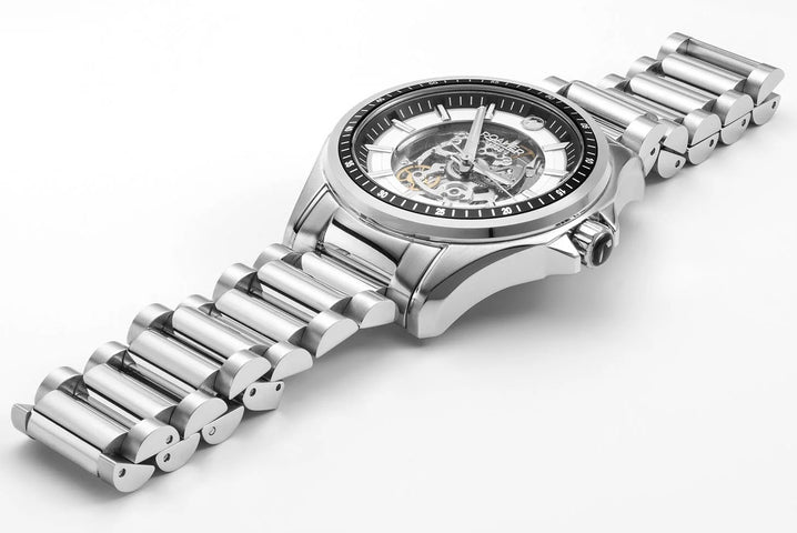 Roamer Rockshell Mark III Skeleton Black Watch