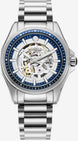 Roamer Watch Rockshell Mark III Skeleton Blue 220984 41 45 20