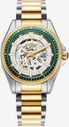 Roamer Watch Rockshell Mark III Skeleton Green 220984 48 75 20