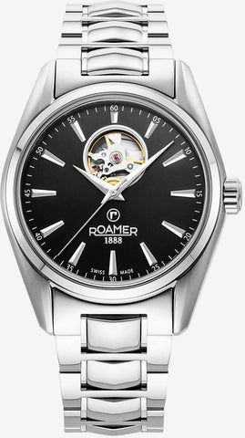 Roamer Watch Searock Master Black 984985 41 85 20