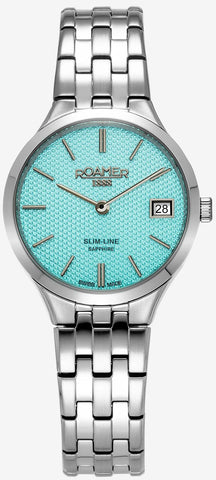 Roamer Watch Slim-Line Classic Marine Blue Ladies 512857 41 05 20