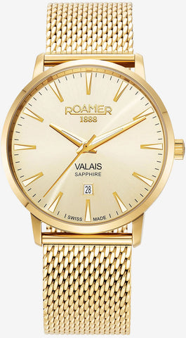 Roamer Watch Valais Champagne Gents 988833 48 35 05