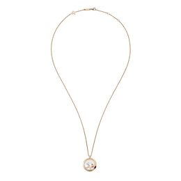 Chopard Happy Sun Moon & Stars 18ct Rose Gold Diamond Pendant