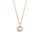 Chopard Happy Diamonds Icons 18ct Rose Gold 0.15ct Diamond Pendant