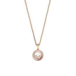 Chopard Happy Diamonds Icons 18ct Rose Gold 0.15ct Diamond Pendant