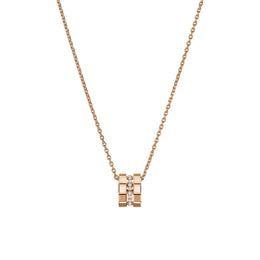 Chopard Ice Cube 18ct Rose Gold Diamond Pendant