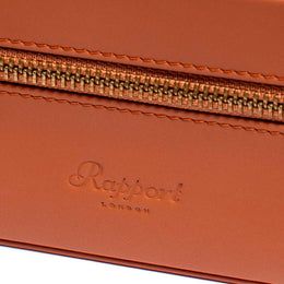 Rapport Watch Case Hyde Park 2 Tan Zip