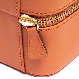 Rapport Watch Case Hyde Park 2 Tan Zip