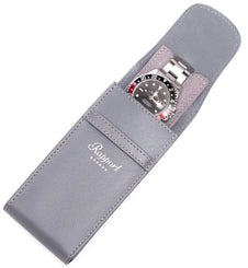 Rapport Watch Pouch Hyde Park Leather Grey D406