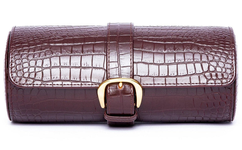 Rapport Watch Roll Brompton 3 Brown Crocodile