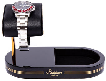 Rapport Watch Stand Formula Tray Black Silver Silver WS22