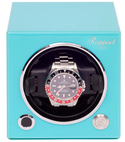 Rapport Watch Winder Evo Single Aquamarine Blue Limited Edition
