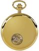 Rapport Pocket Watch Mechanical Half Hunter Gold Tone