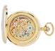 Rapport Pocket Watch Mechanical Half Hunter Gold Tone PW44