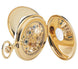 Rapport Pocket Watch Mechanical Half Hunter Gold Tone