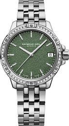 Raymond Weil Watch Tango Green Frost Diamond 5960-STS-52061