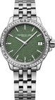 Raymond Weil Watch Tango Green Frost Diamond 5960-STS-52061