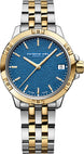 Raymond Weil Watch Tango Two Tone Blue Frost 5960-STP-50061