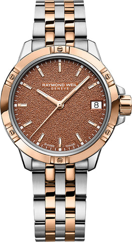 Raymond Weil Watch Tango Two Tone Terra Cotta Frost 5960-SP5-70061