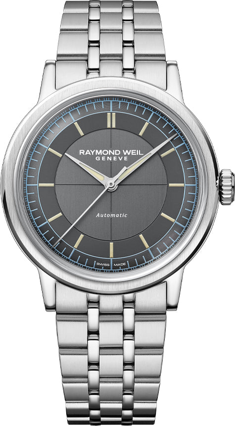 Raymond Weil Millesime Anthracite 39mm Watch