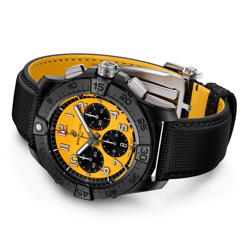 Breitling Watch Avenger B01 Chronograph 44 Night Mission Yellow
