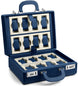 Scatola del Tempo Watch Case Valigetta 16 Blue Off White 05011.BLWSIL