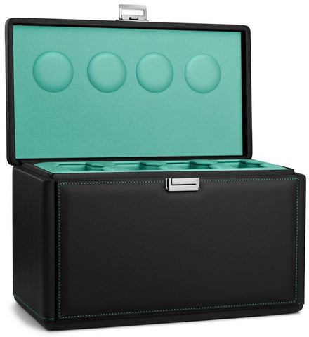 Scatola del Tempo Watch Winder 7RT Black Blue Tiffany