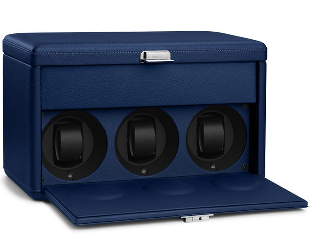 Scatola del Tempo Watch Winder 7RT Blue