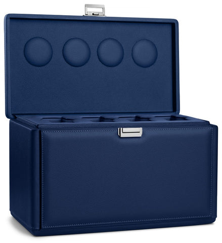 Scatola del Tempo Watch Winder 7RT Blue 02069.BLSIL