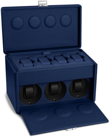 Scatola del Tempo Watch Winder 7RT Blue