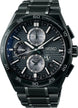 Seiko Astron Watch GPS Solar Dual Time Chronograph in Night Sky Black SSH179J1