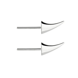 Shaun Leane Rose Thorn Swerve Sterling Silver Stud Earrings, RT020.SSNAEOS