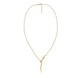 Shaun Leane Rose Thorn Yellow Gold Vermeil Sterling Silver Single Drop Pendant RT017.YVNANOS
