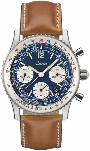 Sinn Watch 903 St BE II Navigation Chronograph Tan Leather 903.091