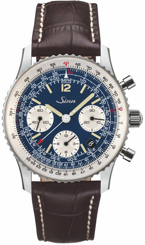 Sinn Watch 903 St BE II Navigation Chronograph Tan Leather 903.091